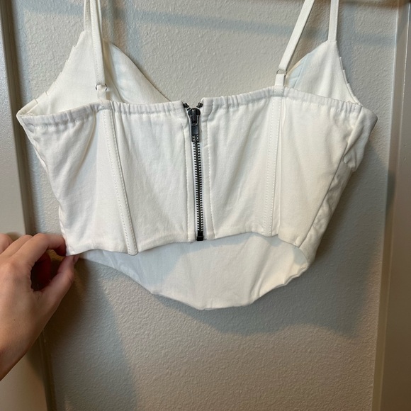 Jorja white corset top - Picture 8 of 10